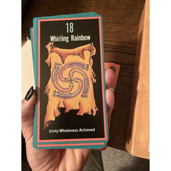 Vintage Sacred Path Cards by Jamie Sams 44 Cards + Book Native American Spiritua - Picture 7 of 8